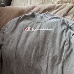 Champion crew neck with mock neck